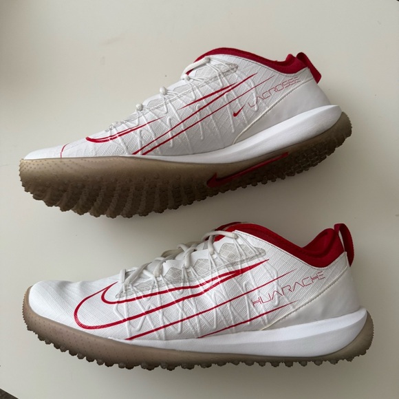 Nike Alpha Huarache 7 Pro Turf Lacrosse Cleats Men’s Size 12 - Picture 7 of 10